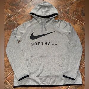 Nike Heather Gray Hoodie
